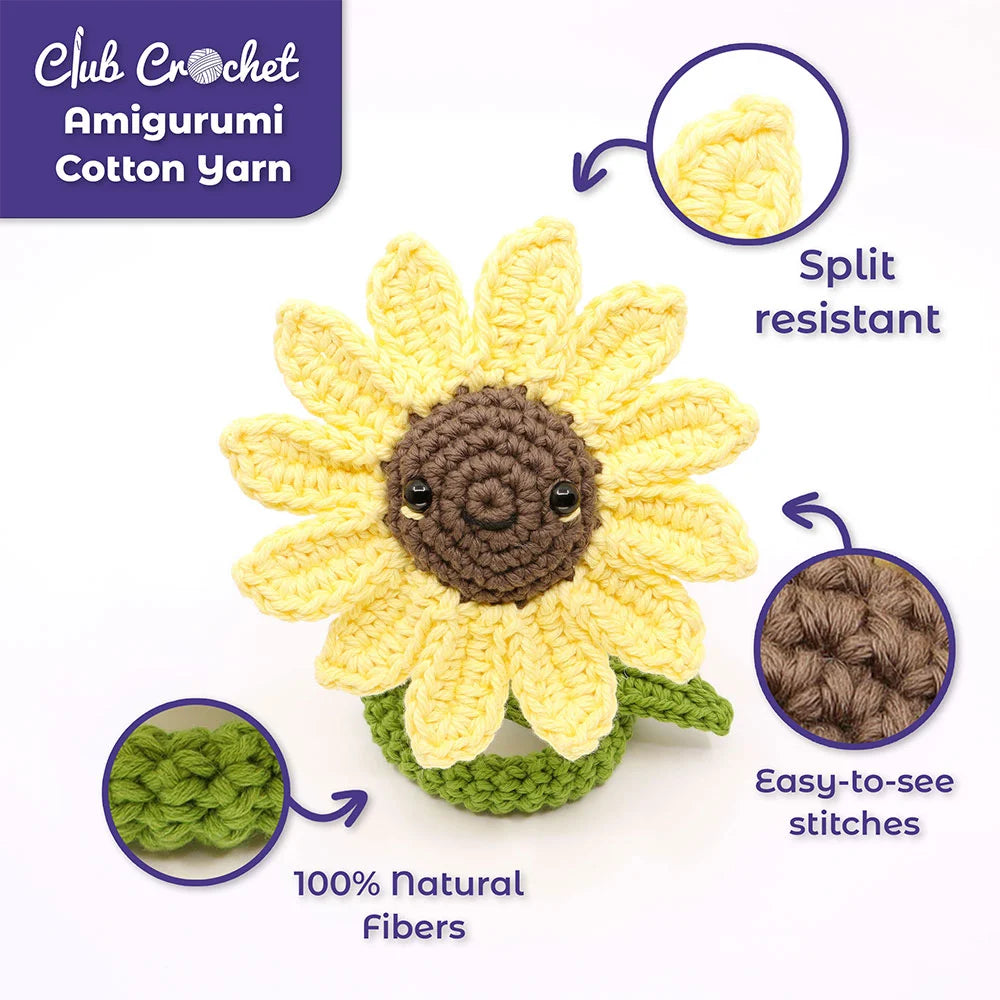 Themed Crochet Kit Bundle - Dinosaur + Cactus + Whale Beginner Crochet Kits