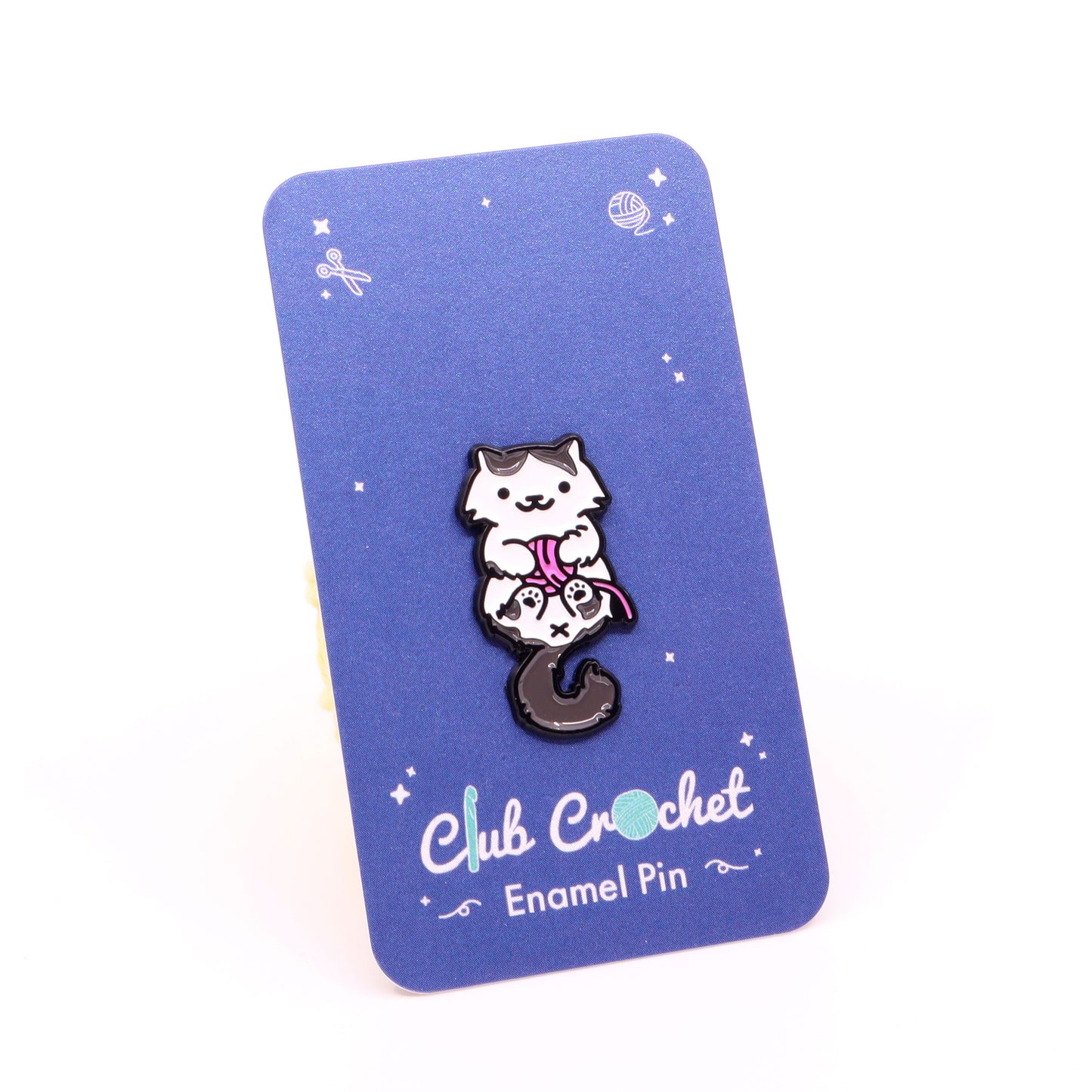 Jimbo the Cat Enamel Pin