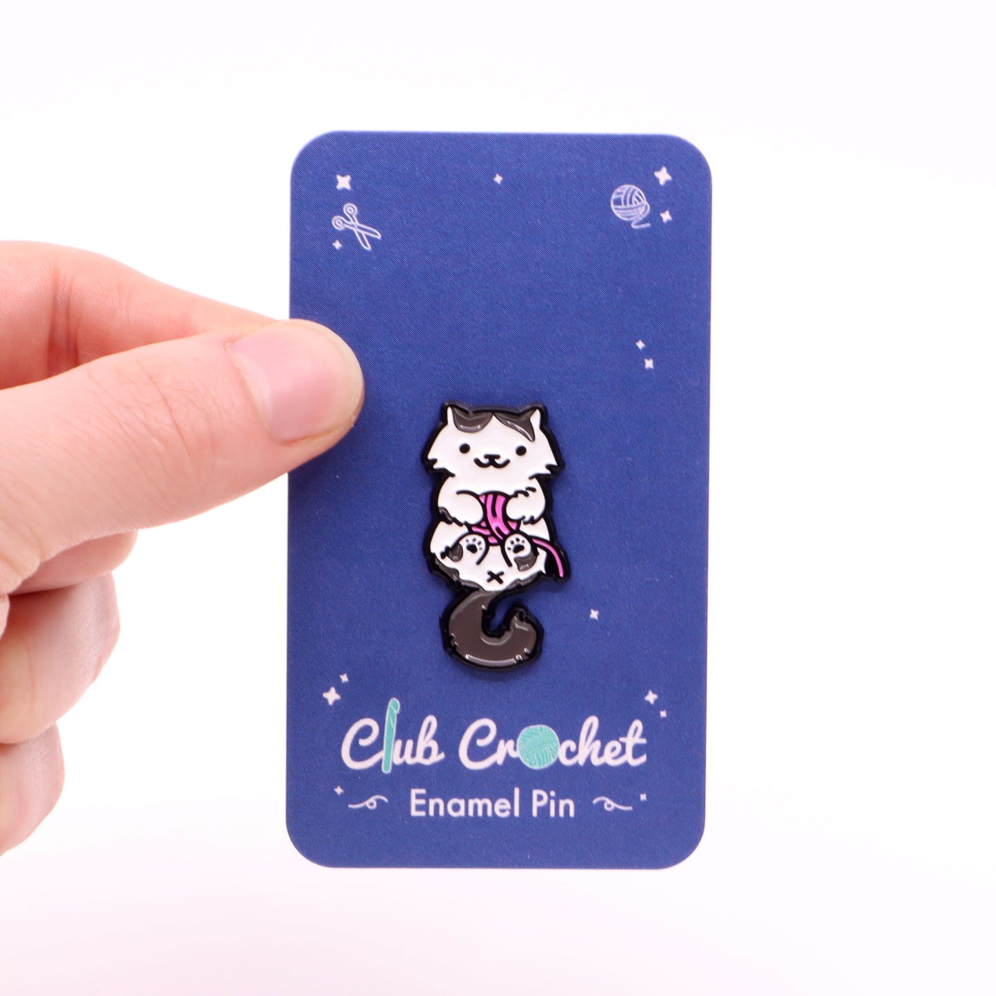 Jimbo the Cat Enamel Pin