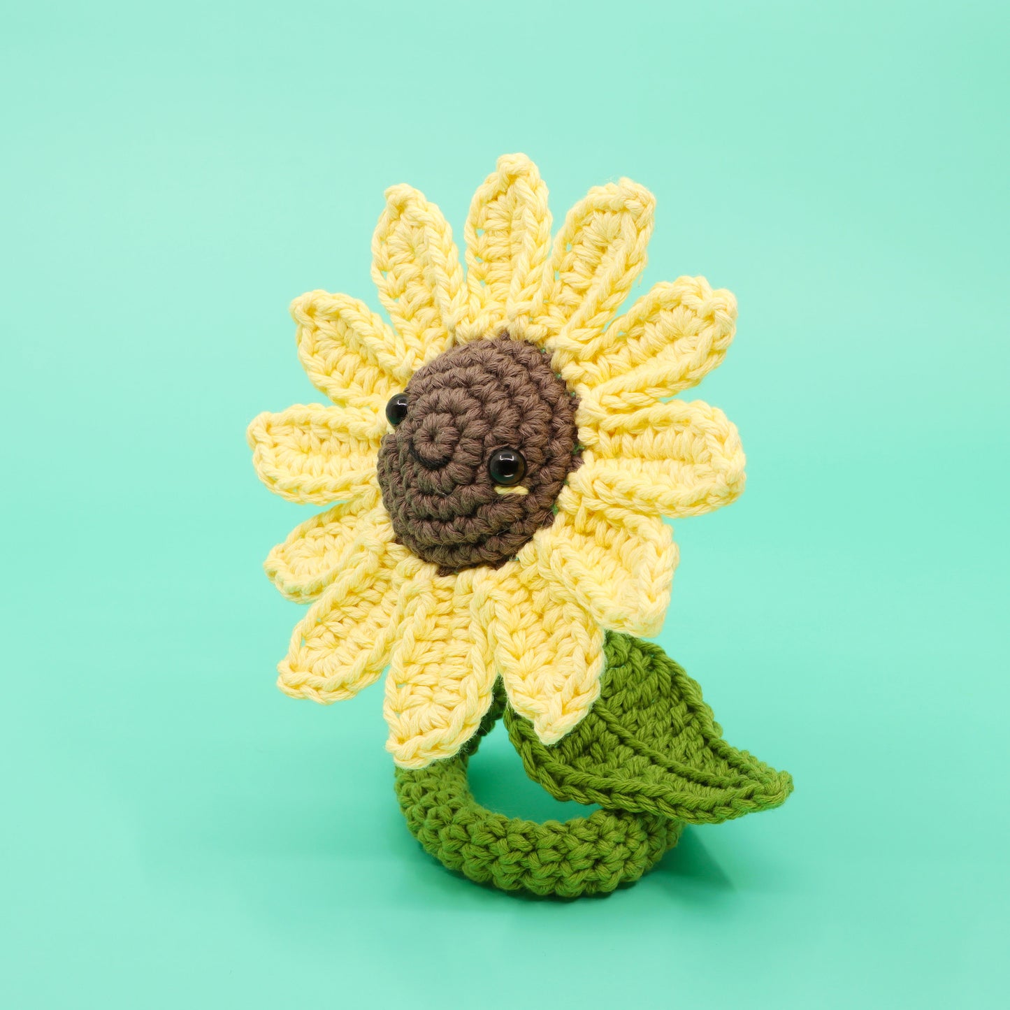 Sunflower Amigurumi Crochet Pattern - Interactive Digital Pattern, Video Tutorial, and PDF