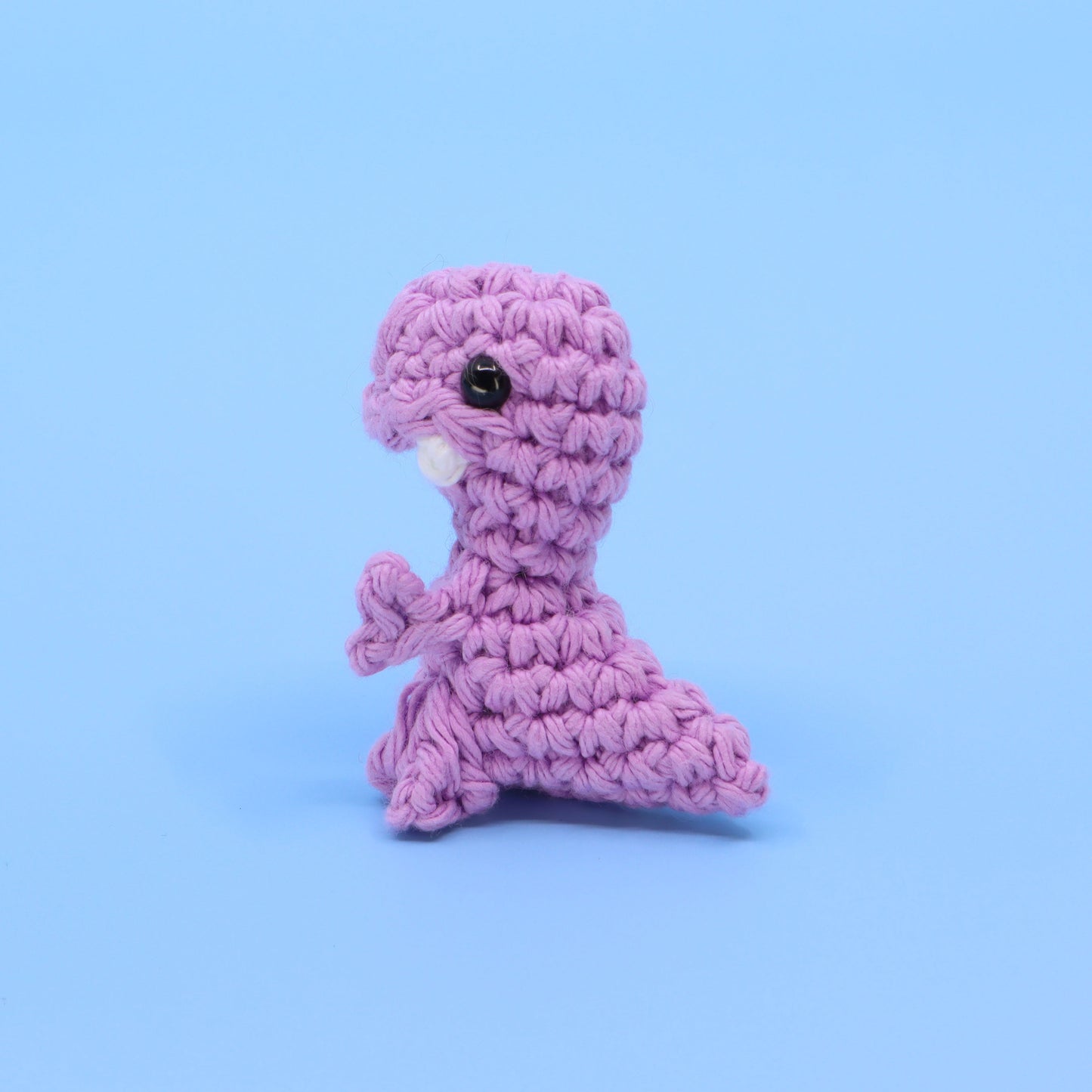 Crochet Raptor Pattern - Dinosaur Crocheting Tutorial - PDF and Video Step by Step Amigurumi Dino Pattern