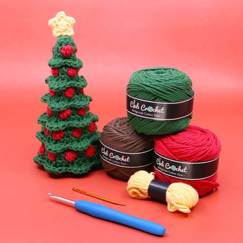 Secret Christmas Tree Crochet Pattern - Amigurumi PDF and Video Tutorial
