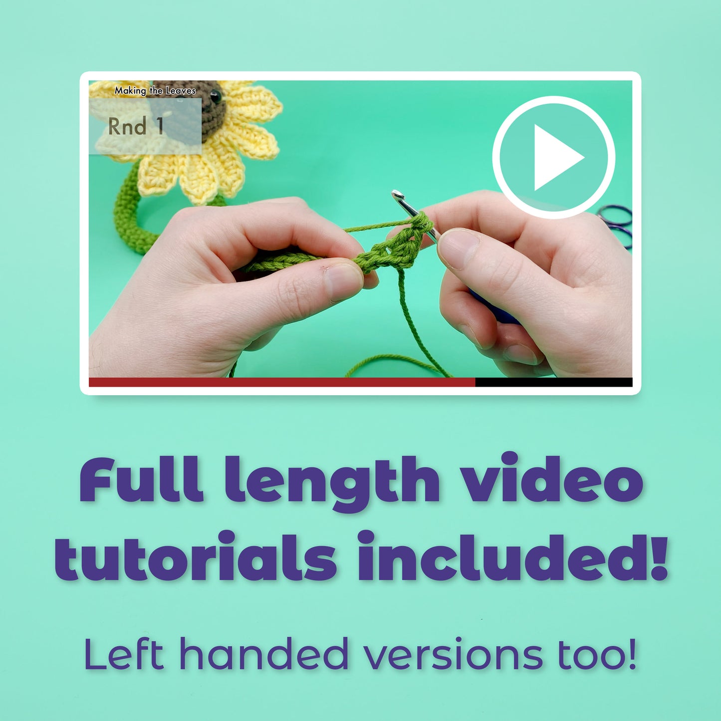 Seasonal Crochet Kit: Photosynthesis - Plant Life and Nature Learn to Crochet Kit